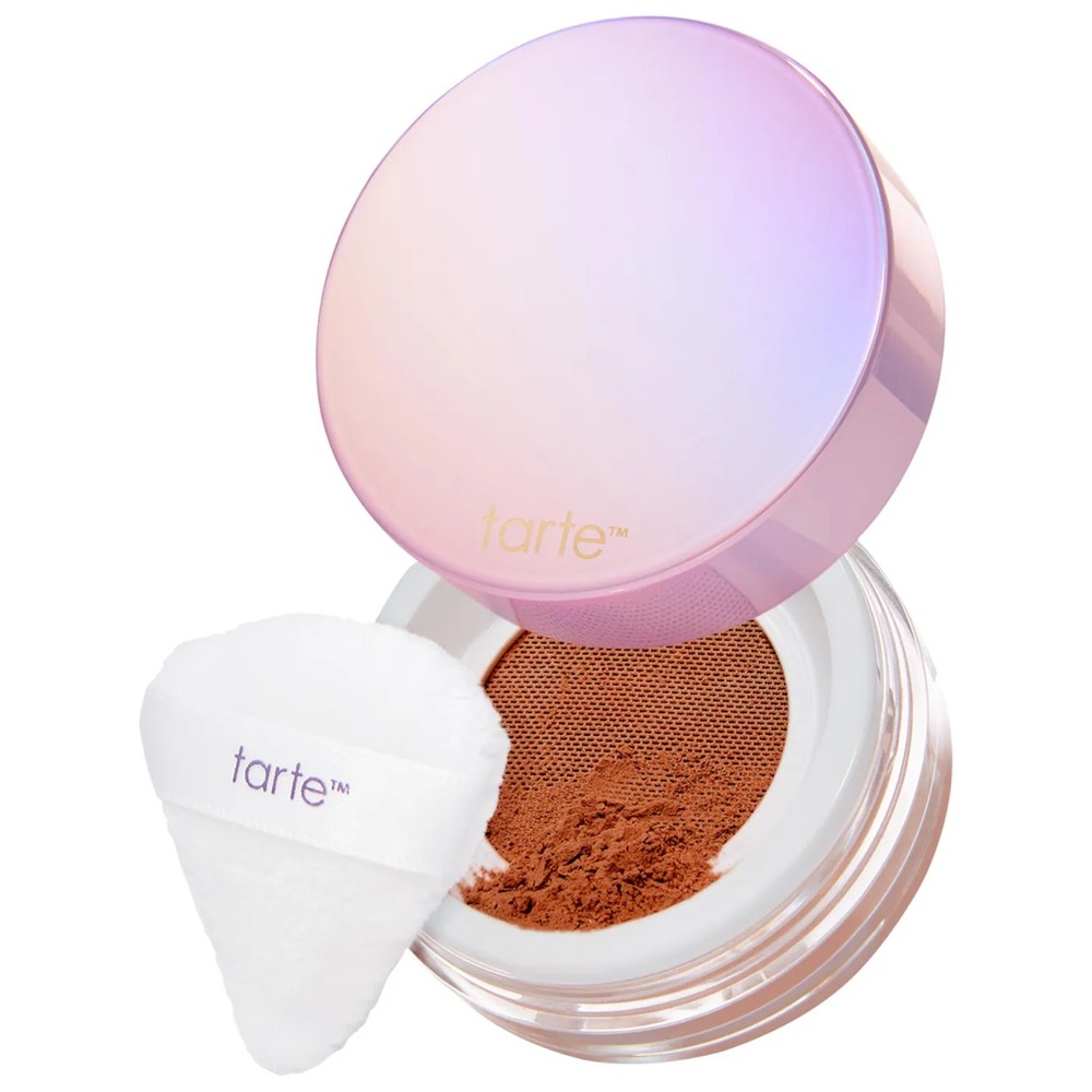 Tarte Creaseless Setting Powder with Puff - Chestnut New